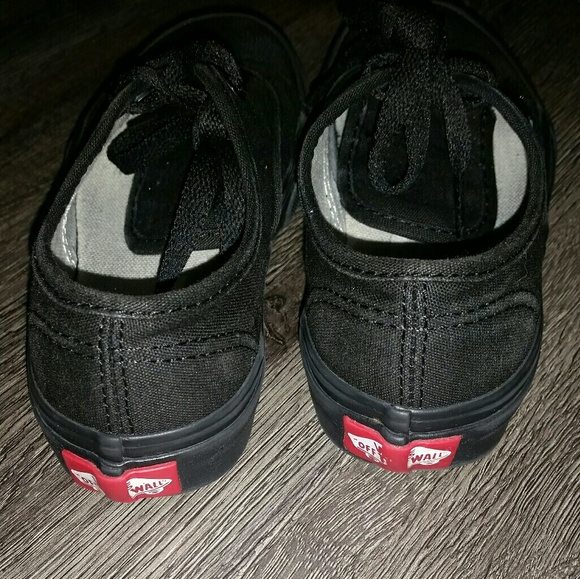 Black kids Vans - Picture 3 of 5